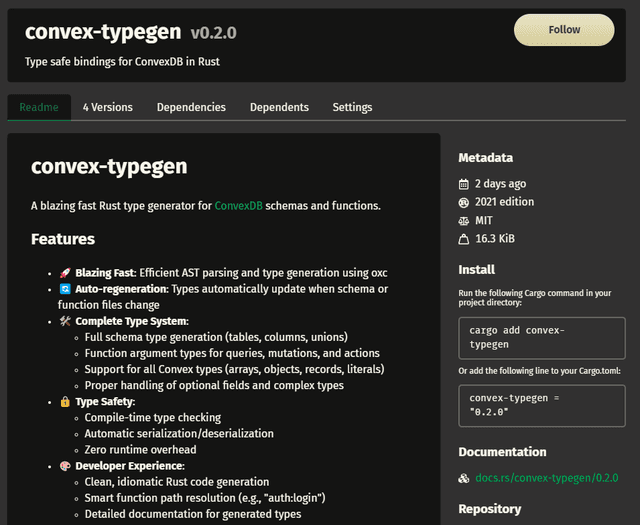Convex TypeGen